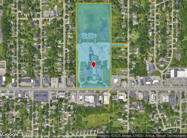 4300 W Saginaw Hwy, Lansing, MI Parcel Map