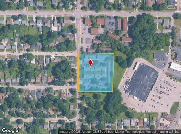 1602 Valparaiso St, Valparaiso, IN Parcel Map