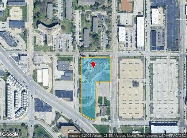 888 9Th St, Des Moines, IA Parcel Map