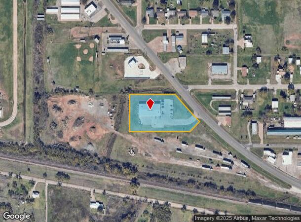  705 W Highway St, Iowa Park, TX Parcel Map