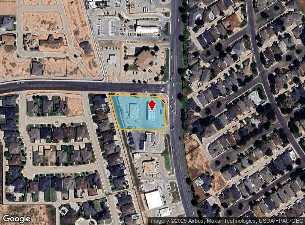  3351 N Faudree Rd, Midland, TX Parcel Map