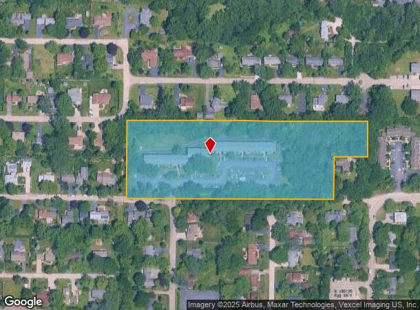  601 W Washington Ave, Lake Bluff, IL Parcel Map