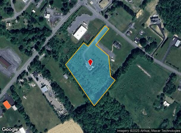 1291 Bushkill Center Rd, Nazareth, PA Parcel Map