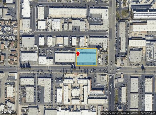 1401 E Edinger Ave, Santa Ana, CA Parcel Map