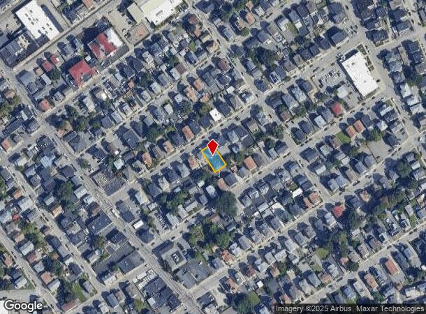  64 Darling St, Central Falls, RI Parcel Map