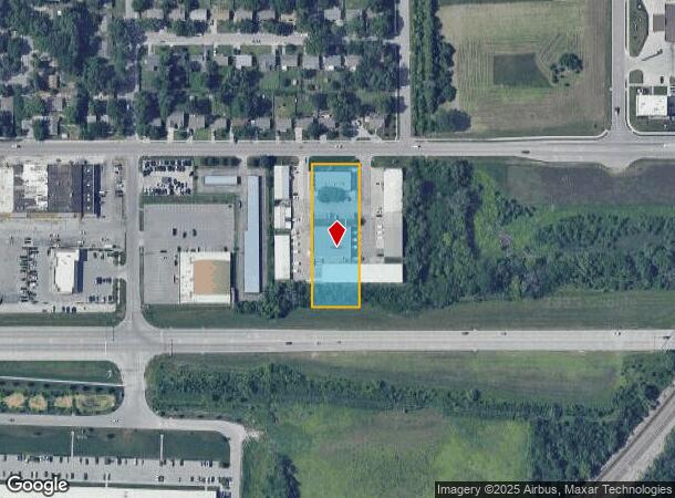  605 W Dennis Ave, Olathe, KS Parcel Map