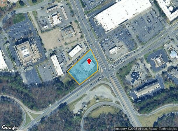 7001 W Broad St, Henrico, VA Parcel Map