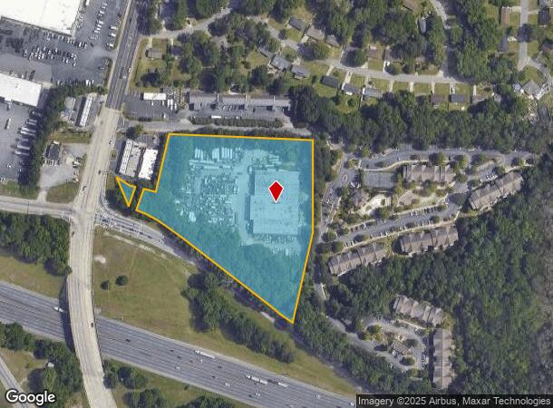  431 Old Dixie Way, Forest Park, GA Parcel Map