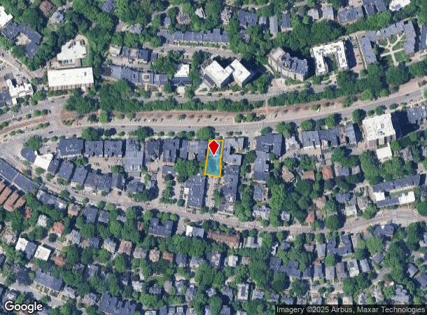 1555 Beacon St, Brookline, MA Parcel Map