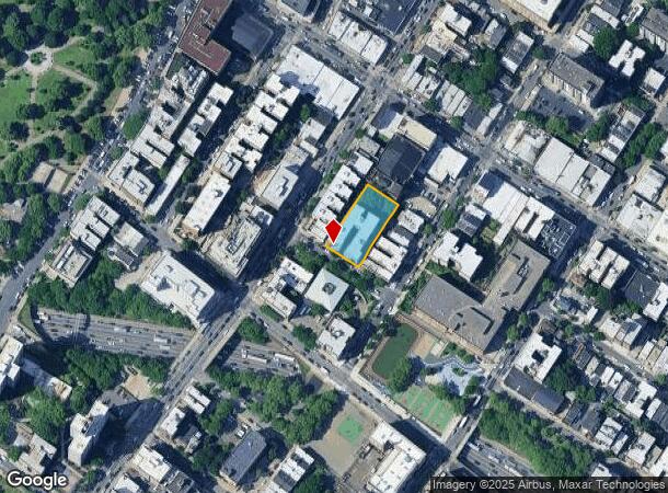  709 Fairmount Pl, Bronx, NY Parcel Map