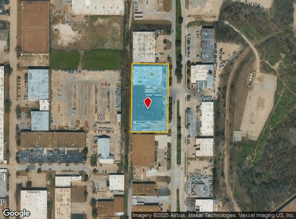  737 N Great Southwest Pky, Arlington, TX Parcel Map