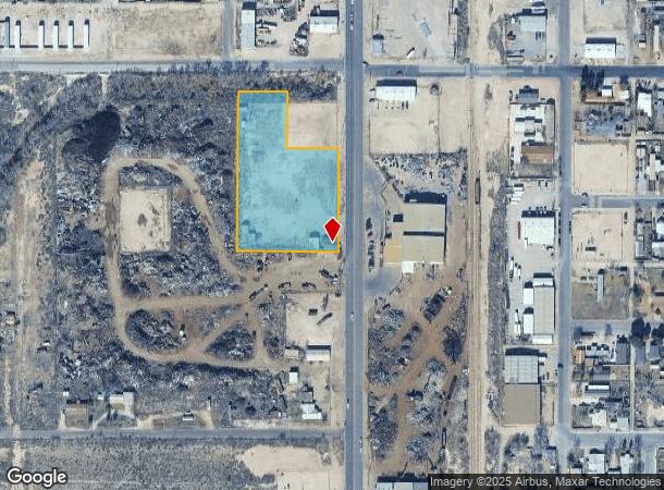 911 S Grimes St, Hobbs, NM Parcel Map