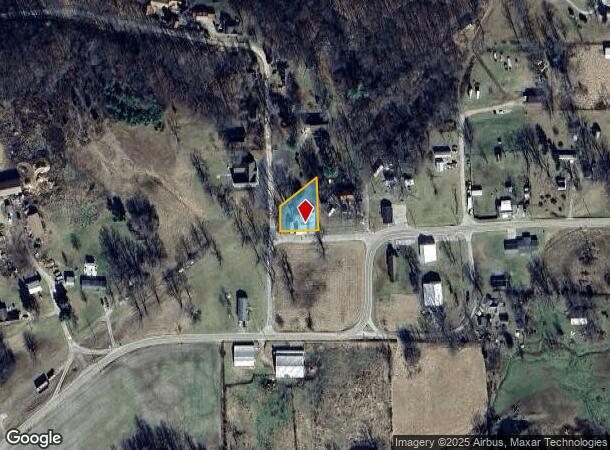 5401 N Oneal St, Norman, IN Parcel Map