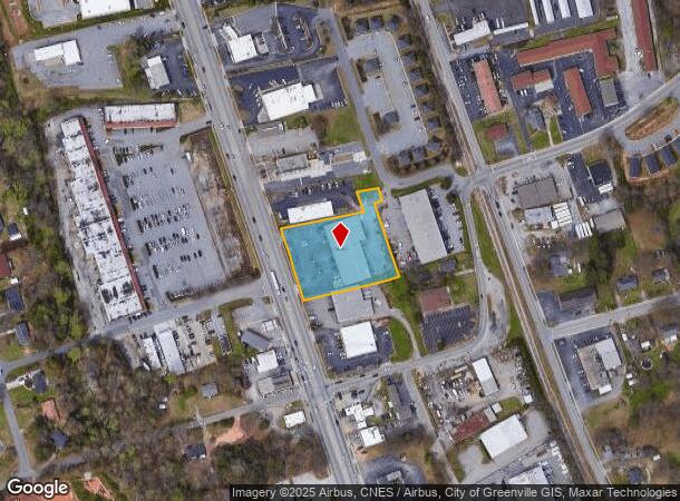 N Main St, Mauldin, SC Parcel Map