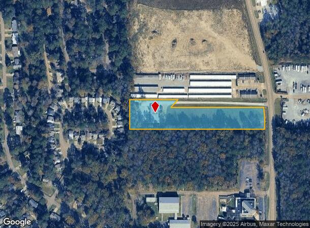 129 Associated Ln, Brandon, MS Parcel Map