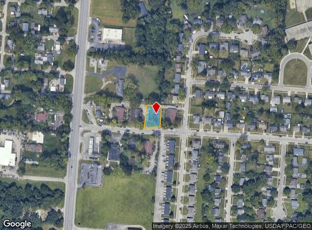 4496 Reinbeau Dr, Columbus, OH Parcel Map