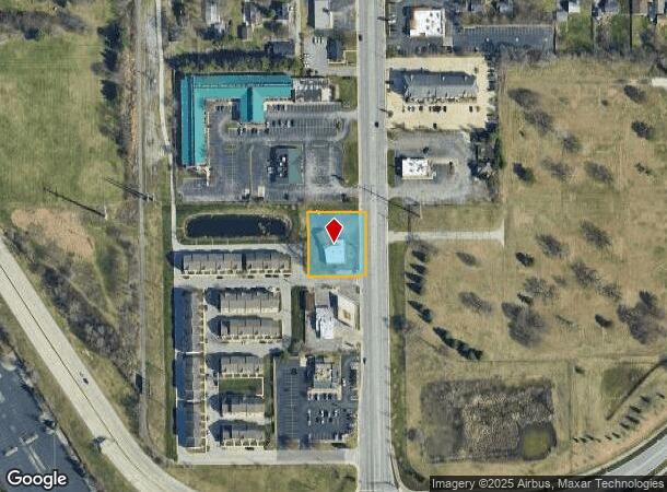  317 S Dixie Way, South Bend, IN Parcel Map