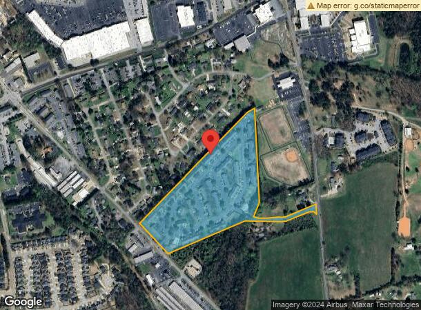  107 Andrea Cir, Easley, SC Parcel Map