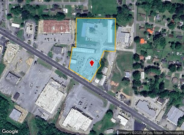1111 Highway 72 E, Corinth, MS Parcel Map