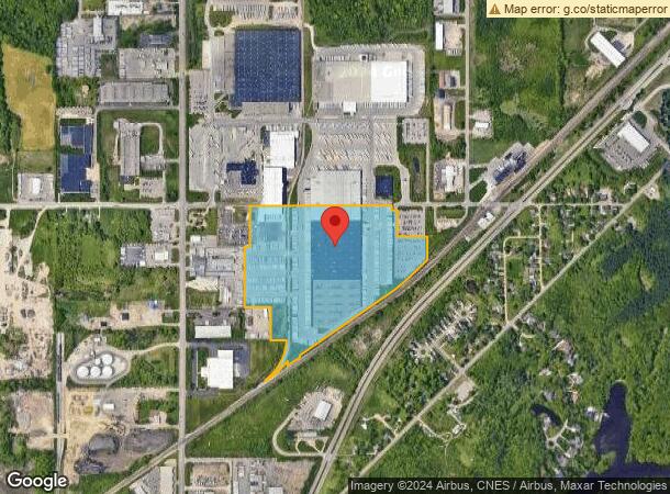  3405 S Creyts Rd, Lansing, MI Parcel Map