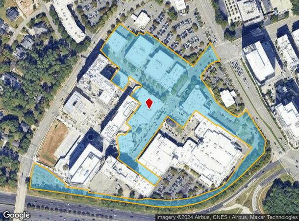  4381 Lassiter At North Hills Ave, Raleigh, NC Parcel Map