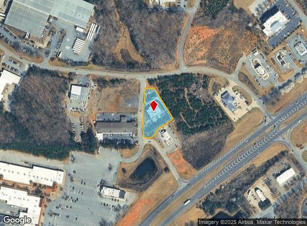Industrial Pk Rd, Dawsonville, GA Parcel Map