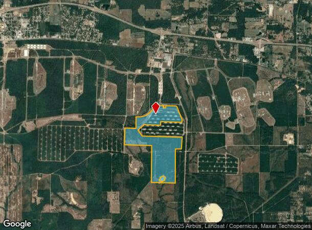  20 Huckleberry St, Hooks, TX Parcel Map