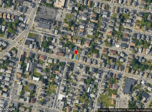  124 Hamlet St, Fall River, MA Parcel Map