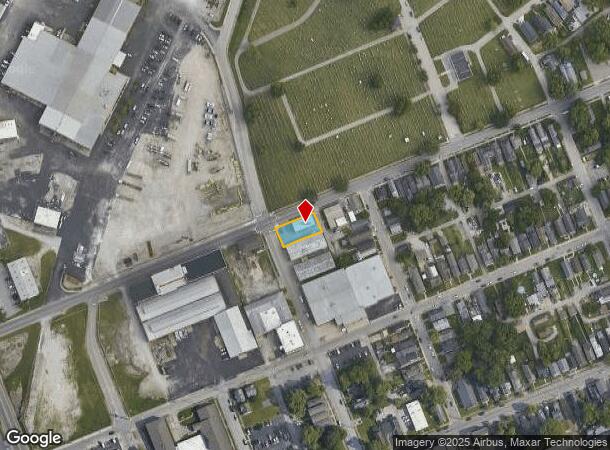  E 4Th St At Culbertson Ave, New Albany, IN Parcel Map