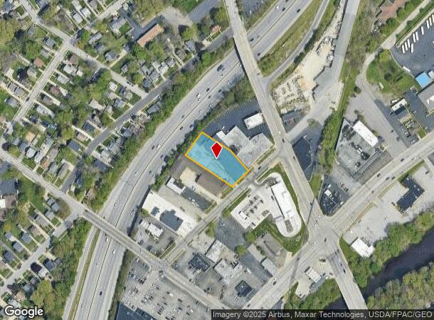 2740 2Nd St, Cuyahoga Falls, OH Parcel Map