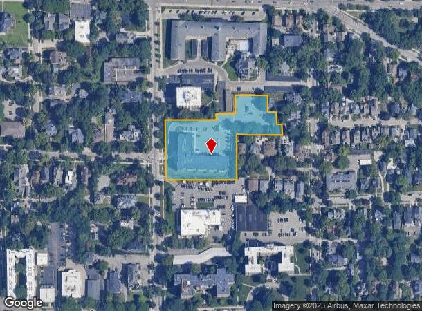 50 College Ave Se, Grand Rapids, MI Parcel Map
