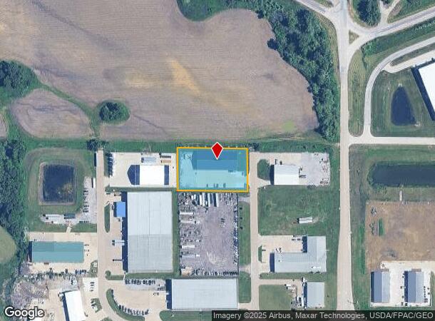 1021 Hinkle Dr, Tiffin, IA Parcel Map
