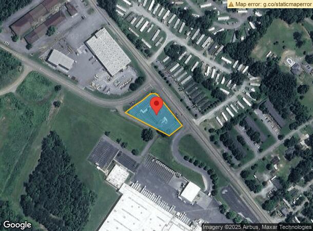  2710 S Roan St, Johnson City, TN Parcel Map