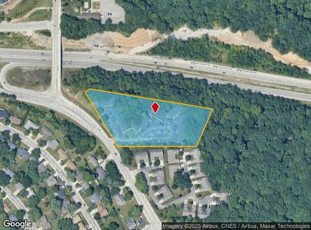  2410 Happy Hollow Rd, West Lafayette, IN Parcel Map