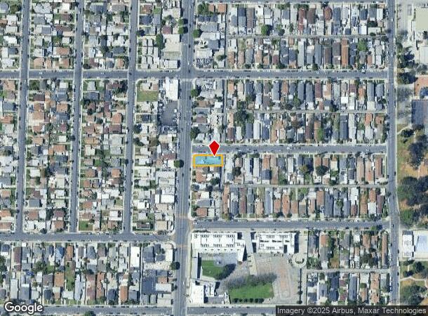  8800 Compton Ave, Los Angeles, CA Parcel Map