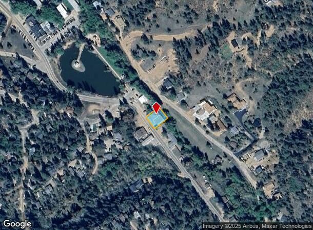 10380 Ute Pass Ave, Green Mountain Falls, CO Parcel Map