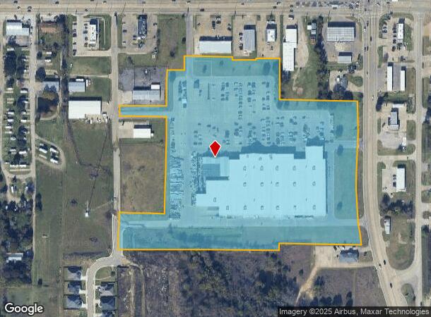 201 W Main St, Malakoff, TX Parcel Map