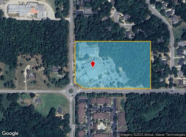  8051 Whispering Pines Rd, Daphne, AL Parcel Map