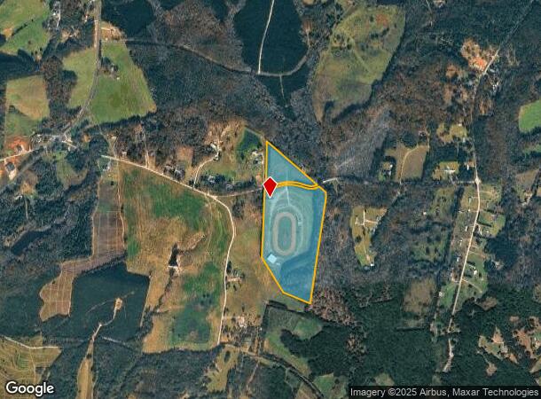 Acker Rd, Belton, SC Parcel Map