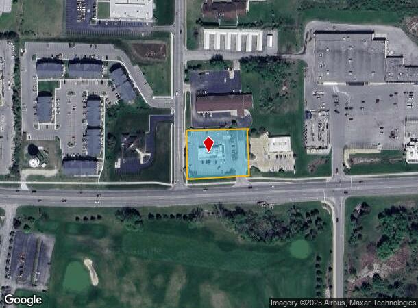 840 Perry Ave, Big Rapids, MI Parcel Map