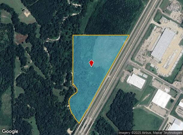  55 S Highway 55 St, Jackson, MS Parcel Map