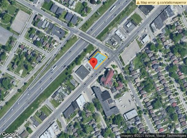  16437 Harper Ave, Detroit, MI Parcel Map