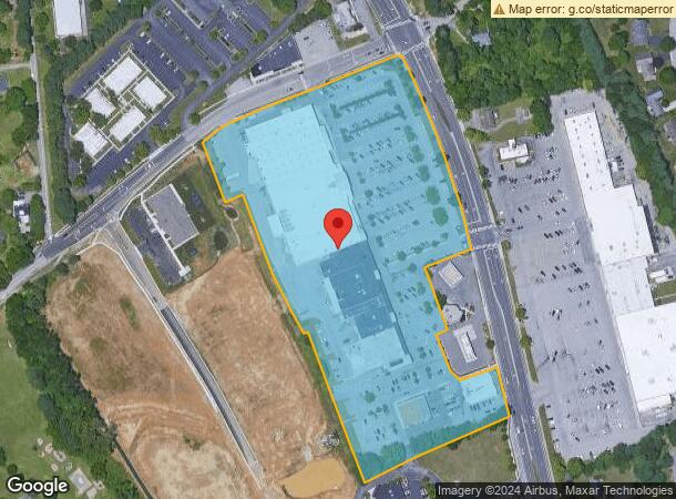  1344 S Main St, Blacksburg, VA Parcel Map