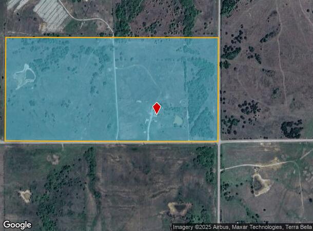 3418 E Grandstaff, Cushing, OK Parcel Map