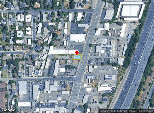  2631 N Main St, Walnut Creek, CA Parcel Map