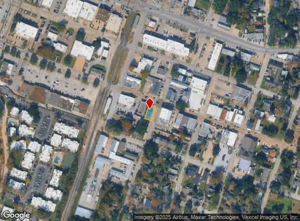  120 E Main St, Humble, TX Parcel Map