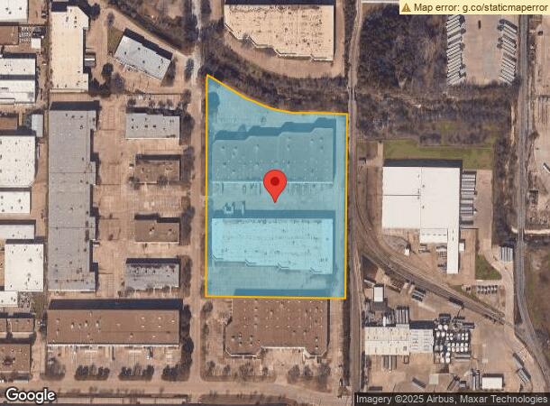  2450 Merritt Dr, Garland, TX Parcel Map