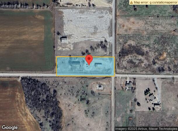  700 S Cemetery Rd, Hennessey, OK Parcel Map