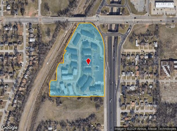  2269 Ne Grand Blvd, Oklahoma City, OK Parcel Map