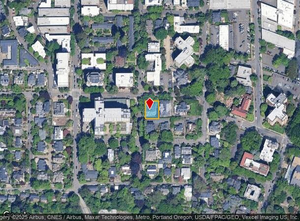  2188 Sw Park Pl, Portland, OR Parcel Map